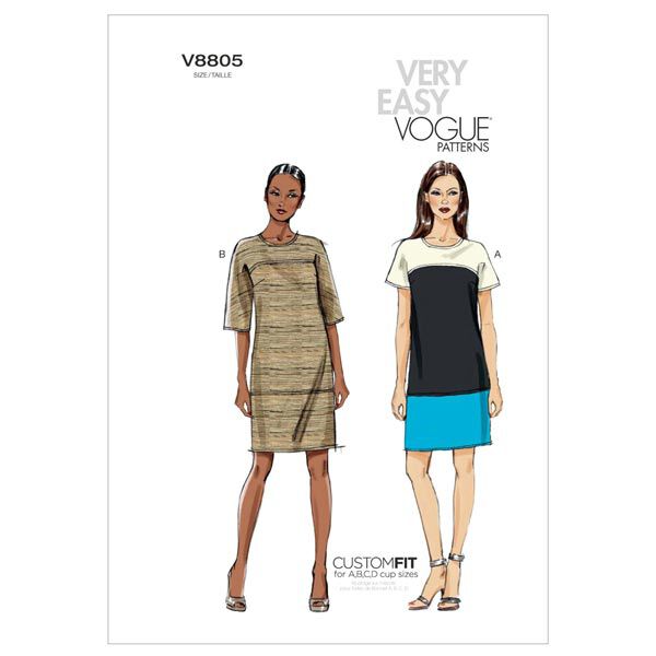 Kleid | Vogue 8805 | 42-50,  image number 1