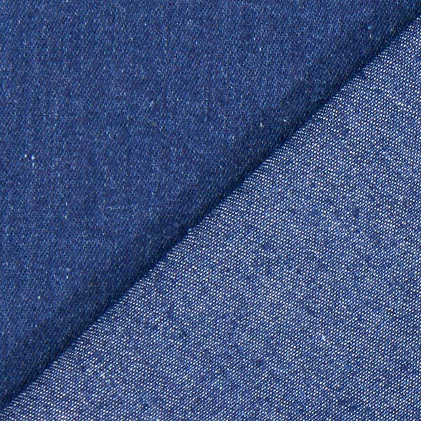 Jeansstoff Rocco – marineblau | Reststück 50cm