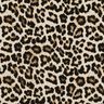 Dekostoff Jacquard gewebtes Leomuster – hellbeige/schwarz,  thumbnail number 1