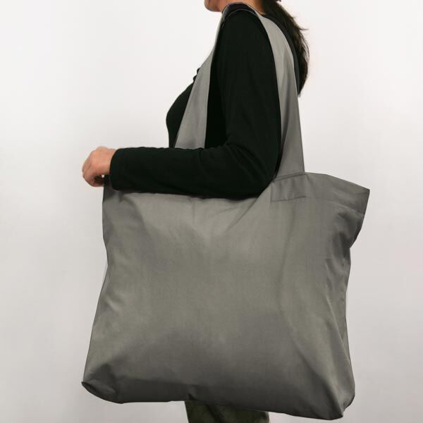 Outdoorstoff Panama Sunny – schiefergrau | Reststück 50cm