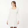 Rippenjersey uni – wollweiss,  thumbnail number 8