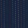 Musselin/ Doppel-Krinkel Gewebe bunte Nadelstreifen – marineblau,  thumbnail number 1
