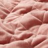 Steppstoff Cord mit Fellabseite Rauten – altrosa,  thumbnail number 3
