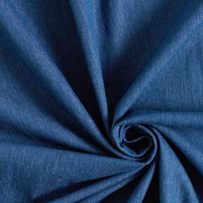 Leichter Stretch-Denim recycelt – jeansblau, 