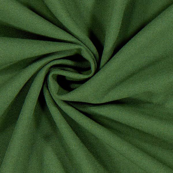 Crêpe Moss – dunkelgrün | Reststück 100cm