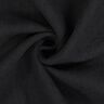 Leinenstoff Ramie-Mix stonewashed, schwere Qualität – schwarz,  thumbnail number 2