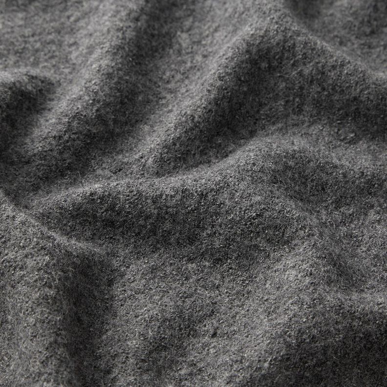 Leichter Viskose-Wollmix-Strickstoff – dunkelgrau,  image number 2