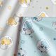 Baumwollstoff Cretonne Schlummer-Elefant – grau/blau,  thumbnail number 5