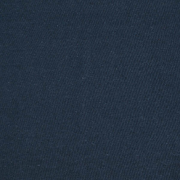 Jersey Baumwoll-Leinen-Mix uni – marineblau