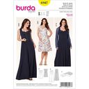 Kleid / Bolero | Burda 6947 | 44-60, 