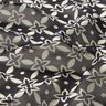 Chiffon Blumenornamente – schwarz/weiss,  thumbnail number 2
