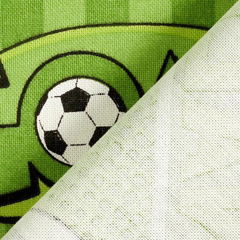 Dekostoff Halbpanama Fußballspiel – grün,  image number 3