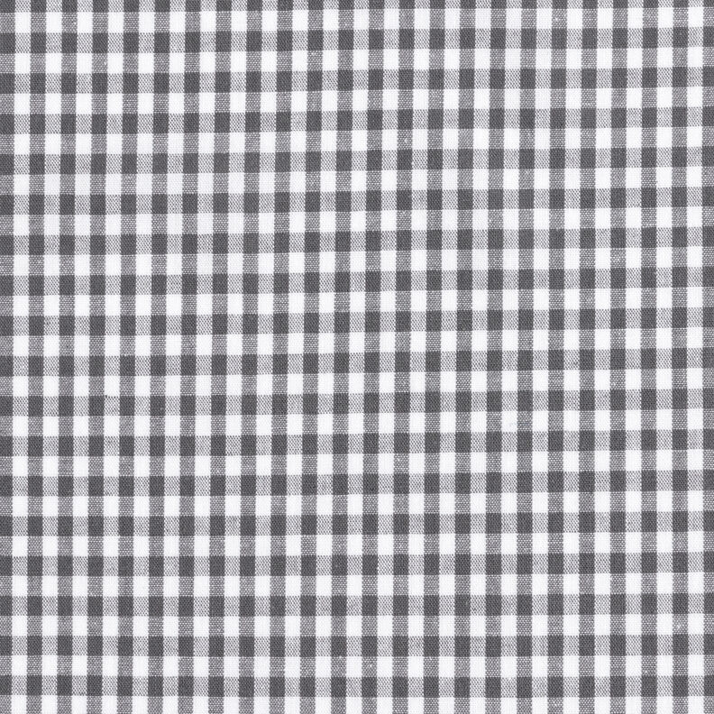 Baumwollstoff Vichykaro 0,5 cm – perlgrau/weiss,  image number 1