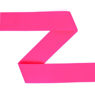 Elastisches Einfassband (Falzgummi), matt - neonpink, 