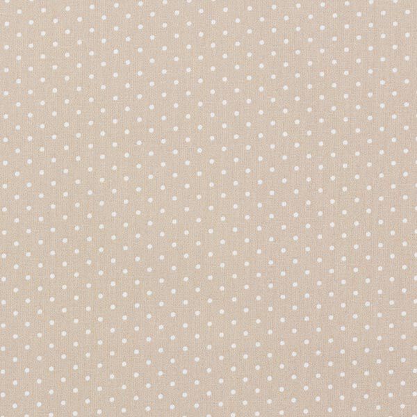 Beschichtete Baumwolle kleine Punkte – sand,  image number 1