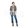 Mantel / Jacke | Burda 6461 | 34-46,  thumbnail number 3