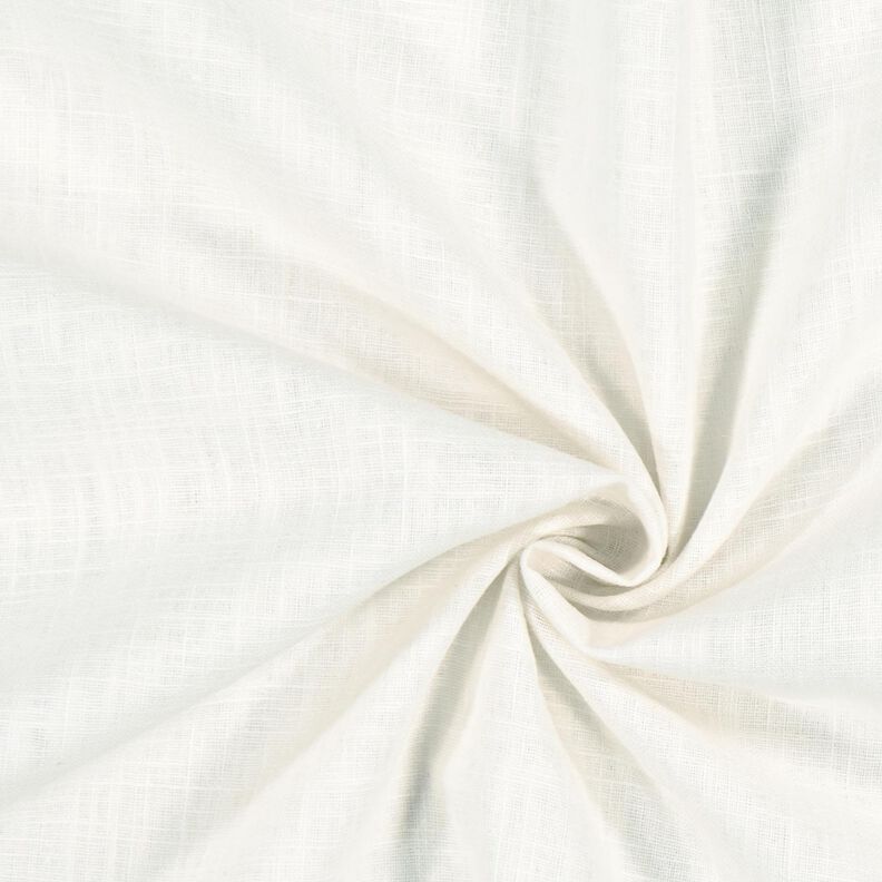 Leinenstoff Ramie-Mix medium – wollweiss,  image number 1