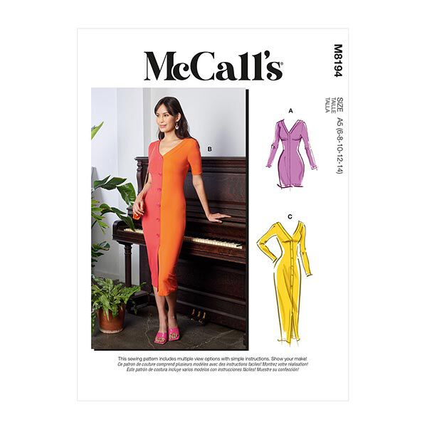 Abendkleid | McCalls 8194 | 42-50, image number 1