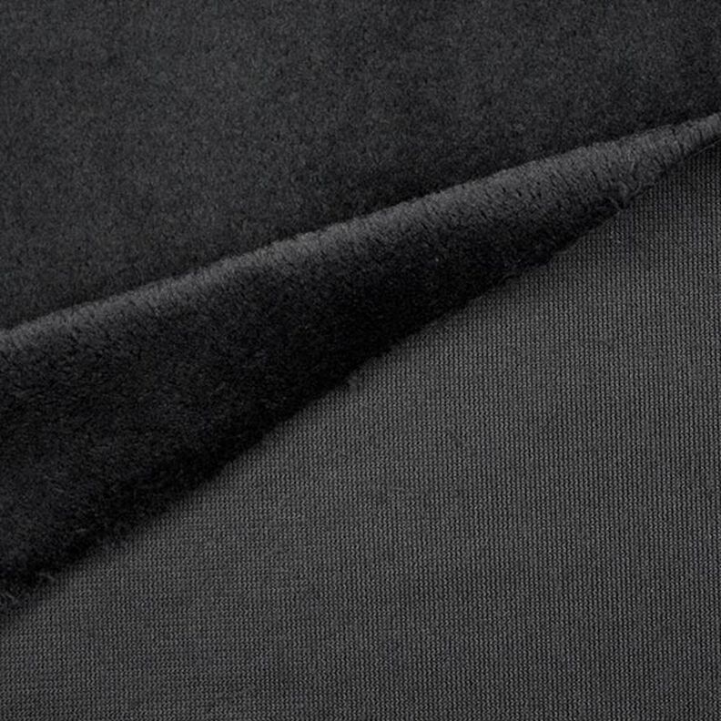 Plüsch SuperSoft SNUGLY [ 1 x 0,75 m | 5 mm ] | Kullaloo – schwarz,  image number 3