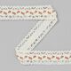 Spitzen-Ripsband Rosen [20 mm] - creme,  thumbnail number 1