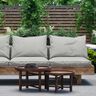 Outdoorstoff Canvas Melange 320 cm – hellgrau,  thumbnail number 5