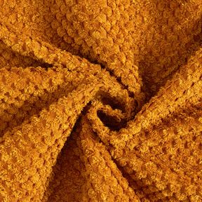 Polsterstoff weiches Strukturmuster – currygelb, 