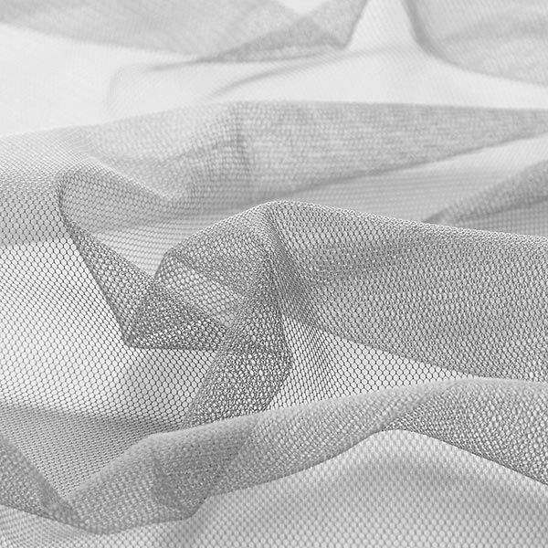 Soft Mesh – grau | Reststück 50cm