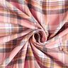 Baumwollflanell Karo – altrosa/altsilber,  thumbnail number 3