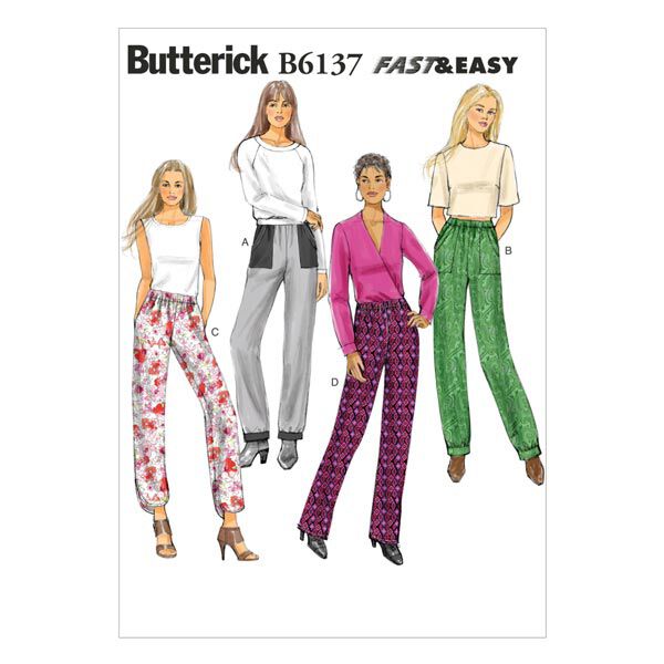 Hose | Butterick 6137 | 32-40, image number 1