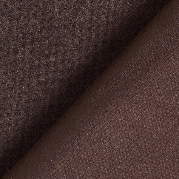 Romanitjersey Veloursoptik – schokolade, image number 3