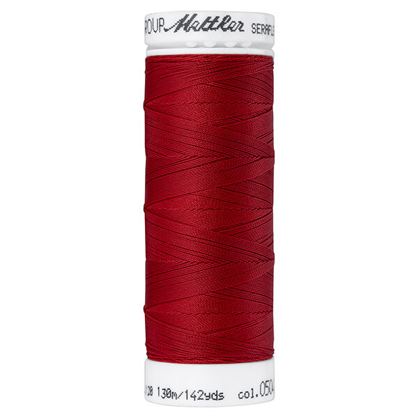 Seraflex Nähgarn für elastische Nähte (0504) | 130 m | Mettler – karminrot, image number 1