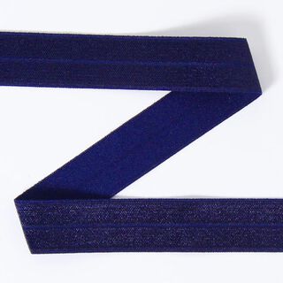 Elastisches Einfassband (Falzgummi) 681 - marineblau, 