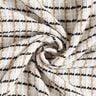 Grober Bouclé Karo – weiss/beige,  thumbnail number 3