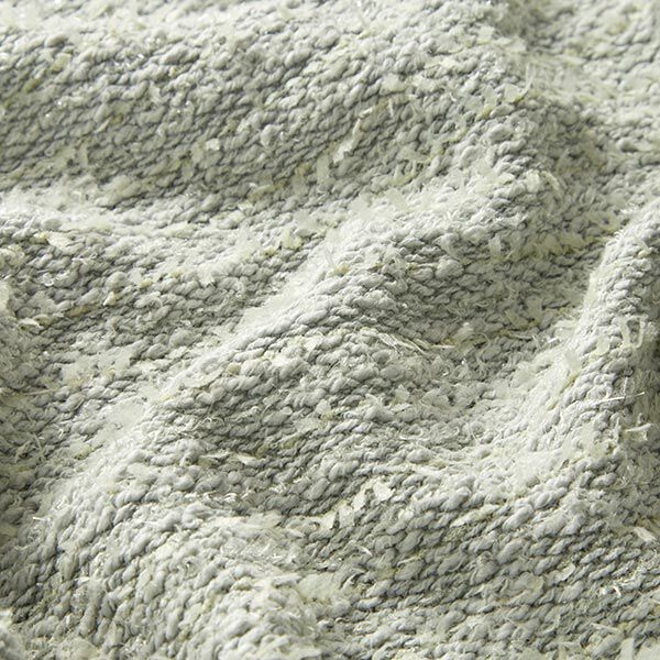 Baumwolle Feinstrick Glitzereffekt – hellgrau | Reststück 100cm