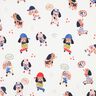Baumwolljersey skatender Hund Digitaldruck | Poppy Fabrics – elfenbein/roségold,  thumbnail number 1