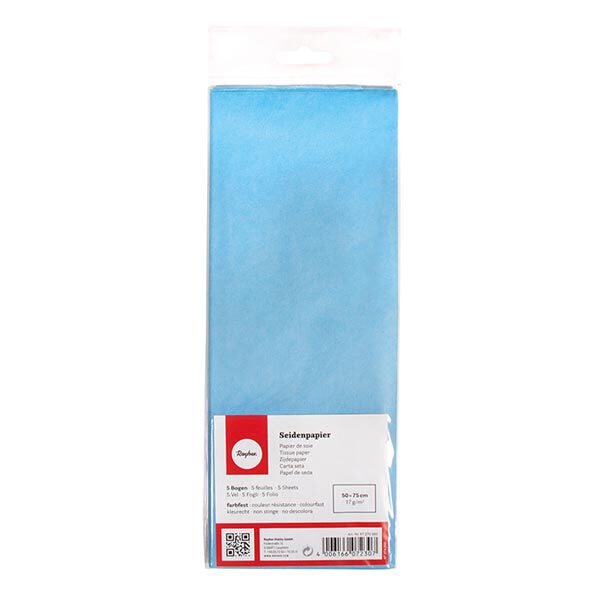 Seidenpapier Set [ 5 Stück] – hellblau,  image number 2