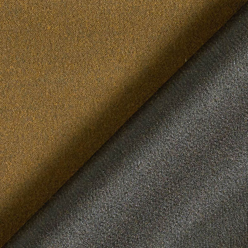 Mantelstoff Velours Uni – khaki,  image number 3
