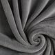 Kuschelfleece – schiefergrau,  thumbnail number 1