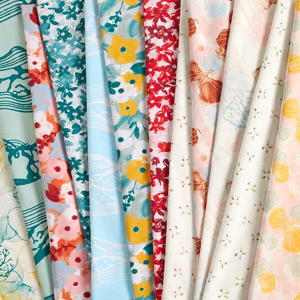 GOTS Baumwolljersey Vögel & Blumen | Tula – rosa, image number 8