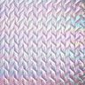 Steppstoff Diagonal-Muster, irisierend – pastellflieder,  thumbnail number 8