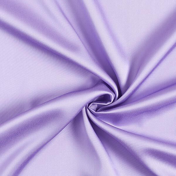 Viskosesatin Uni – pastellflieder