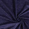 Nicki Stoff Glitzerstreifen – marineblau/silber metallic,  thumbnail number 3