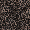 Viskose Stretch Leo | Poppy Fabrics – braun,  thumbnail number 3