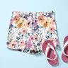 GOTS Baumwolljersey Aquarell Blumenwiese Digitaldruck – elfenbein,  thumbnail number 6