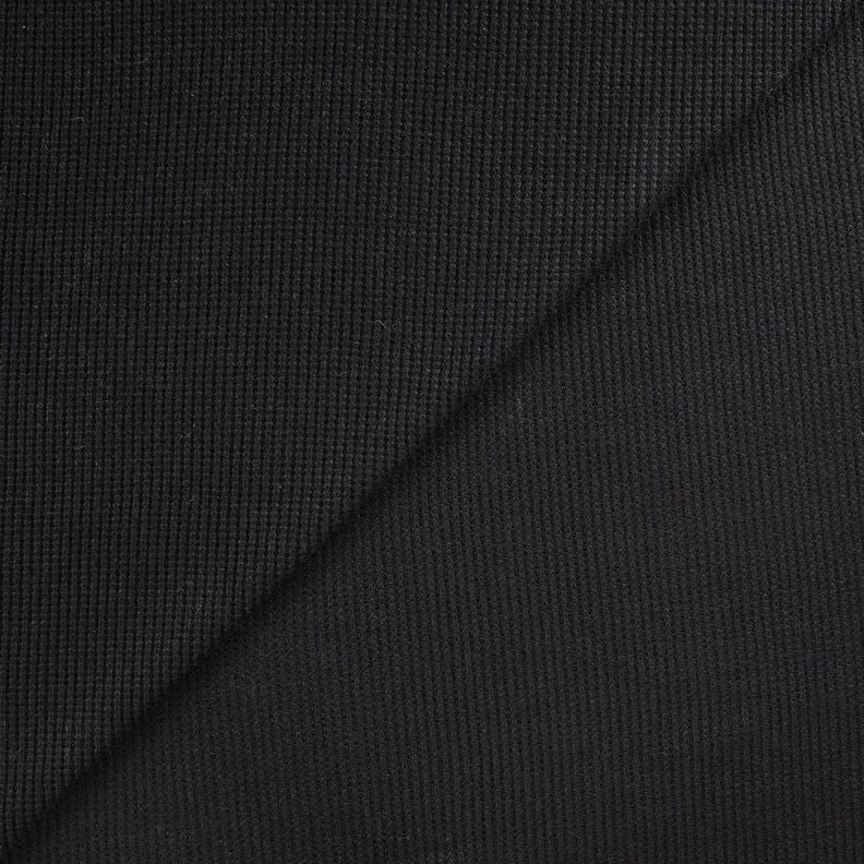 Grobstrick Melange – schwarz, image number 2