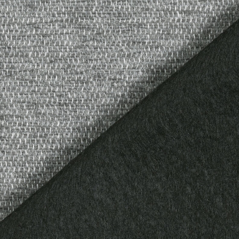 Polsterstoff Chenille Melange – schiefergrau/silbergrau, image number 3