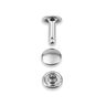 Hohlnieten 6-9mm Klemmbereich [12 Stück | Ø 9 mm] | Prym – silber metallic,  thumbnail number 2