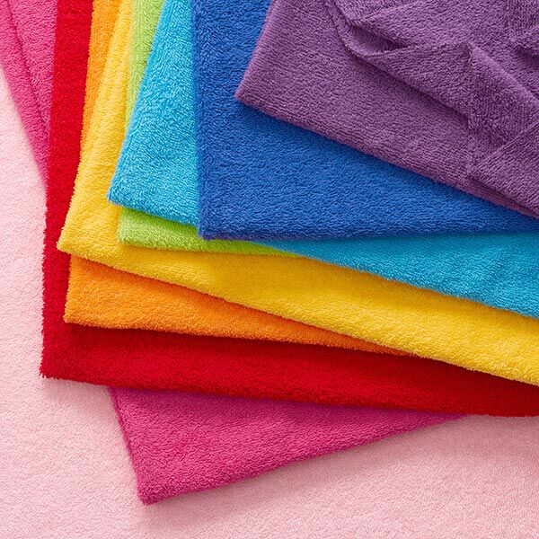 Frotteestoff – pink | Reststück 50cm