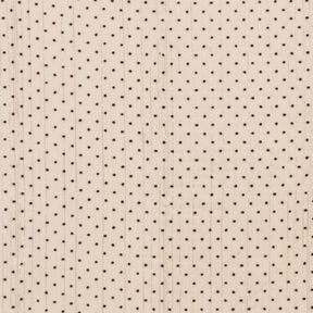 Chiffon Glitzerstreifen und Pünktchen – hellbeige, 