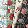 Dekostoff Gobelin Winterlandschaft – elfenbein/helltürkis,  thumbnail number 5